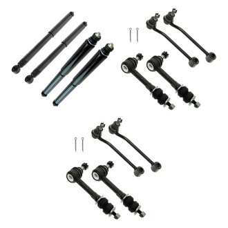 TRQ® - Front and Rear Shock Absorbers and Stabilizer Bar Link Kit