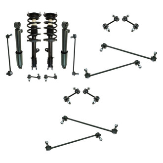TRQ® - Complete Strut Assemblies and Stabilizer Bar Link Kit