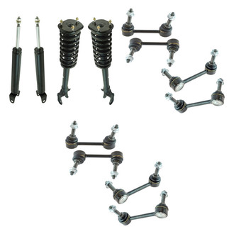 TRQ® - Complete Strut Assemblies and Stabilizer Bar Link Kit
