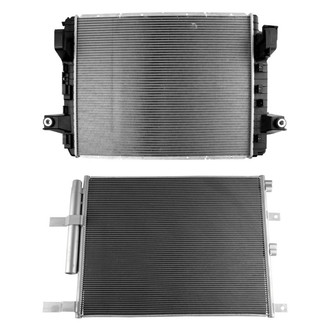 TRQ® BNDL-471735 - Radiator and Condenser Kit