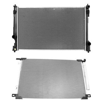 TRQ® - Radiator and Condenser Kit