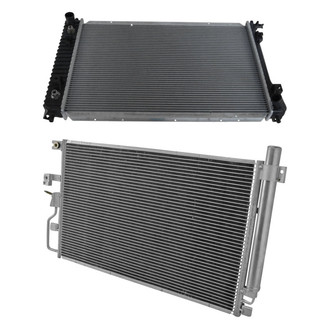 TRQ® - Radiator and Condenser Kit