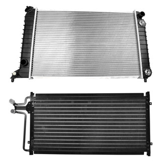 TRQ® BNDL-472994 - Radiator and Condenser Kit