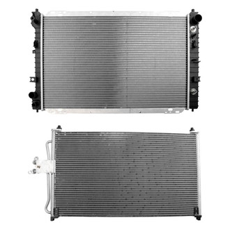 TRQ® BNDL-473016 - Radiator and Condenser Kit