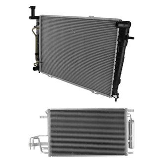TRQ® - Radiator and Condenser Kit