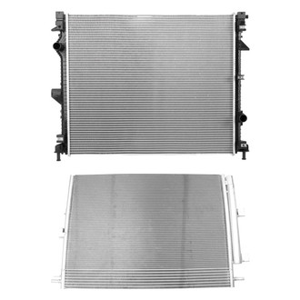 TRQ® BNDL-474020 - Radiator and Condenser Kit