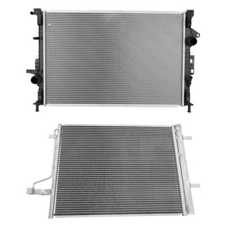 TRQ® BNDL-474574 - Radiator and Condenser Kit
