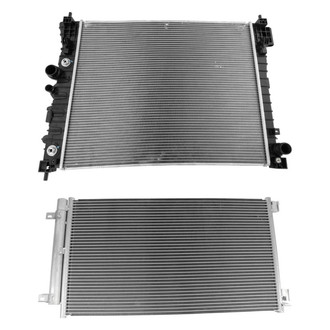 TRQ® BNDL-474682 - Radiator and Condenser Kit