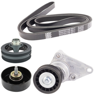 TRQ® - Serpentine Belt Drive Component Kit