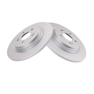 TRQ® - Solid Rear Disc Brake Rotors