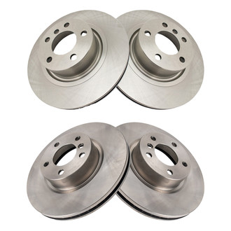 TRQ® - Front and Rear Disc Brake Rotors