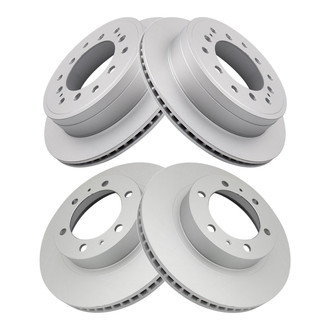 TRQ® - Front and Rear Disc Brake Rotors