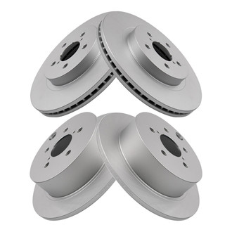 TRQ® - Front and Rear Disc Brake Rotors