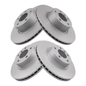 TRQ® - Front and Rear Disc Brake Rotors