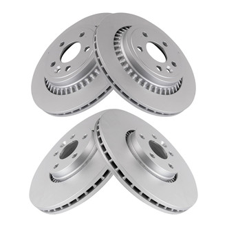 TRQ® - Front and Rear Disc Brake Rotors