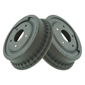 TRQ® - Rear Driver and Passenger Side Brake Drums