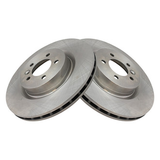 TRQ® - Plain Vented Front Disc Brake Rotors