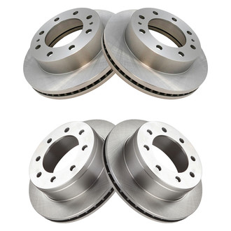 TRQ® - Plain Disc Brake Rotors