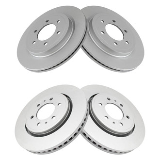 TRQ® - Plain Disc Brake Rotors