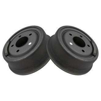 TRQ® - Rear Drum Brake Shoes