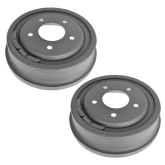 TRQ® - Rear Brake Drums