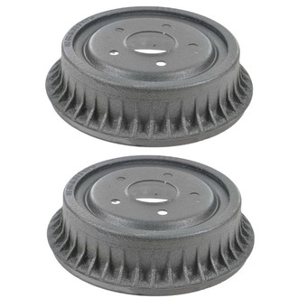 TRQ® - Rear Drum Brake Shoes