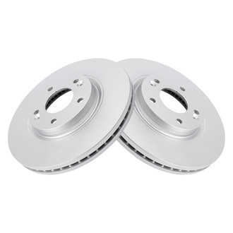 TRQ® - Plain Front Disc Brake Rotors