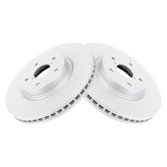 TRQ® - Plain Front Disc Brake Rotors