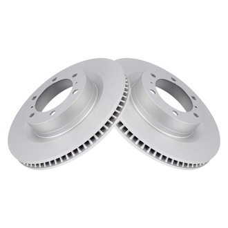 TRQ® - Plain Front Disc Brake Rotors