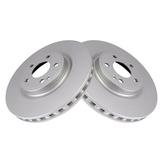 TRQ® - Plain Front Disc Brake Rotors