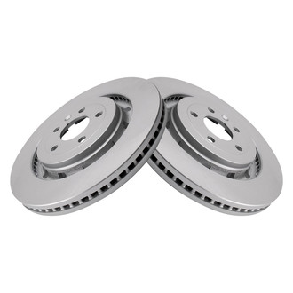 TRQ® - Plain Front Disc Brake Rotors