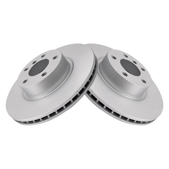 TRQ® - Plain Front Disc Brake Rotors