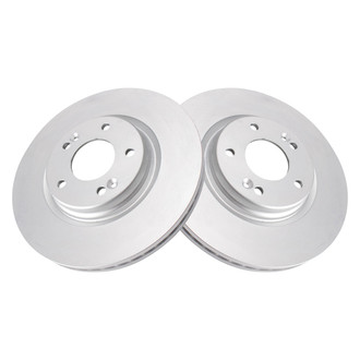 TRQ® - Plain Front Disc Brake Rotors