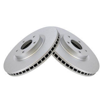 TRQ® - Plain Front Disc Brake Rotors