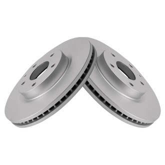 TRQ® - Plain Vented Front Disc Brake Rotors