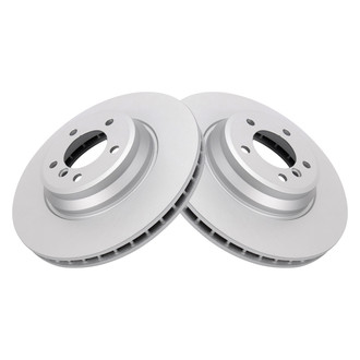 TRQ® - Plain Front Disc Brake Rotors