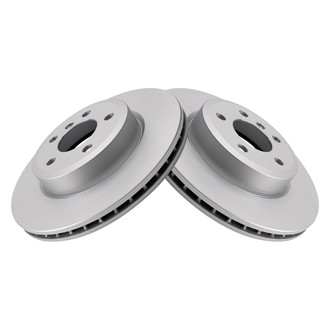 TRQ® - Plain Front Disc Brake Rotors