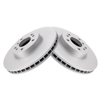 TRQ® - Plain Front Disc Brake Rotors