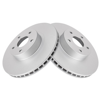 TRQ® - Plain Vented Front Disc Brake Rotors