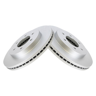 TRQ® - Plain Front Disc Brake Rotors