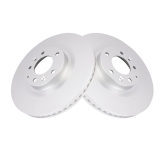 TRQ® - Plain Vented Front Disc Brake Rotors