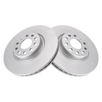 TRQ® - Plain Front Disc Brake Rotors