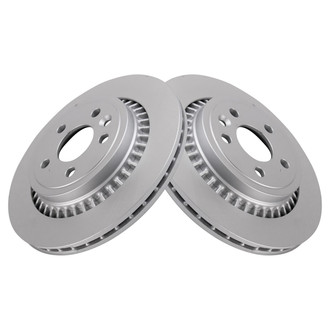 TRQ® - Vented Rear Disc Brake Rotors