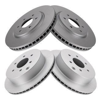 TRQ® - Plain Disc Brake Rotors