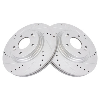TRQ® - Front Disc Brake Rotors