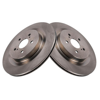 TRQ® - Vented Rear Disc Brake Rotors