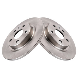 TRQ® - Solid Rear Disc Brake Rotors