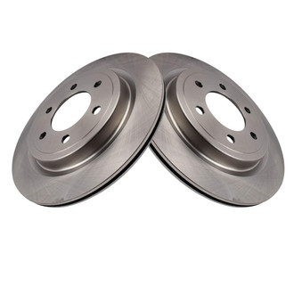 TRQ® - Vented Rear Disc Brake Rotors