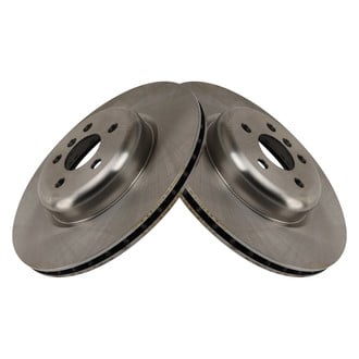 TRQ® - Vented Rear Disc Brake Rotors