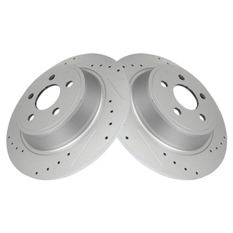 TRQ® - Rear Disc Brake Rotors